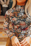 Sheer Floral Top-Sandi's Styles
