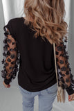 Black Mesh Top-Sandi's Styles