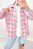 Pink Plaid Shacket
