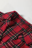 Red Plaid Dress