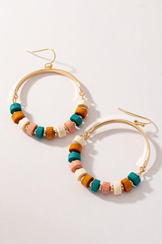 Western hoop earring