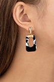 Black And White Earrings-Sandi's Styles