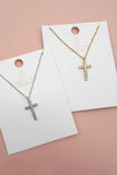 Gold Cross Necklace-Sandi's Styles