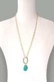 Chic Green Necklace-Sandi's Styles
