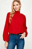 Wrapped in Red Top-Sandi's Styles